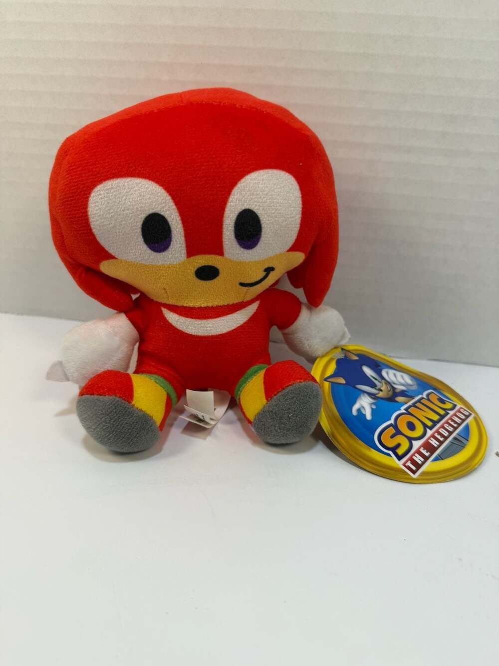Sonic the Hedgehog Knuckles The Echidna 6" Sitting Plush Toy Factory